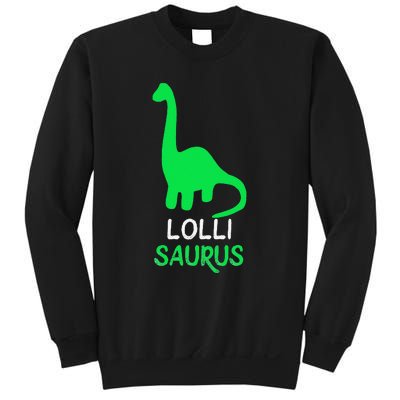 LolliSaurus Funny Dino Dinosaur LolliSaurus Sweatshirt