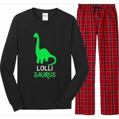 LolliSaurus Funny Dino Dinosaur LolliSaurus Long Sleeve Pajama Set