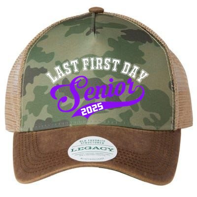 Last First Day Senior 2025 Gift Class Of 2025 Back To School Legacy Tie Dye Trucker Hat