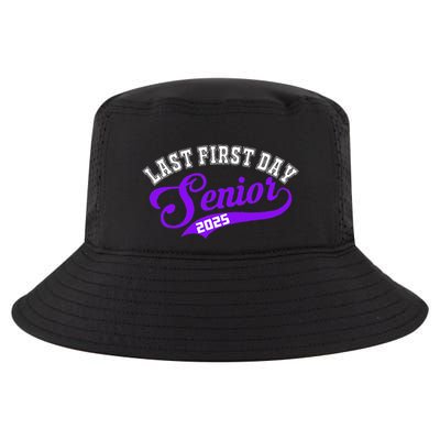 Last First Day Senior 2025 Gift Class Of 2025 Back To School Cool Comfort Performance Bucket Hat