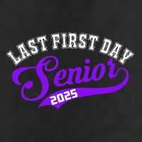 Last First Day Senior 2025 Gift Class Of 2025 Back To School Adult Drive Performance Visor