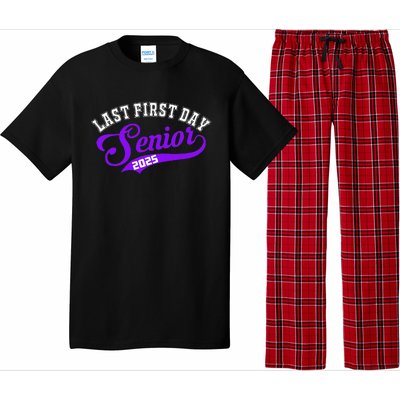 Last First Day Senior 2025 Gift Class Of 2025 Back To School Pajama Set