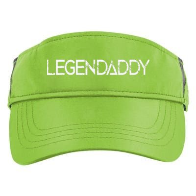 Legendaddy Fathers Day Father Dad Papa Legend Daddy Gift Adult Drive Performance Visor