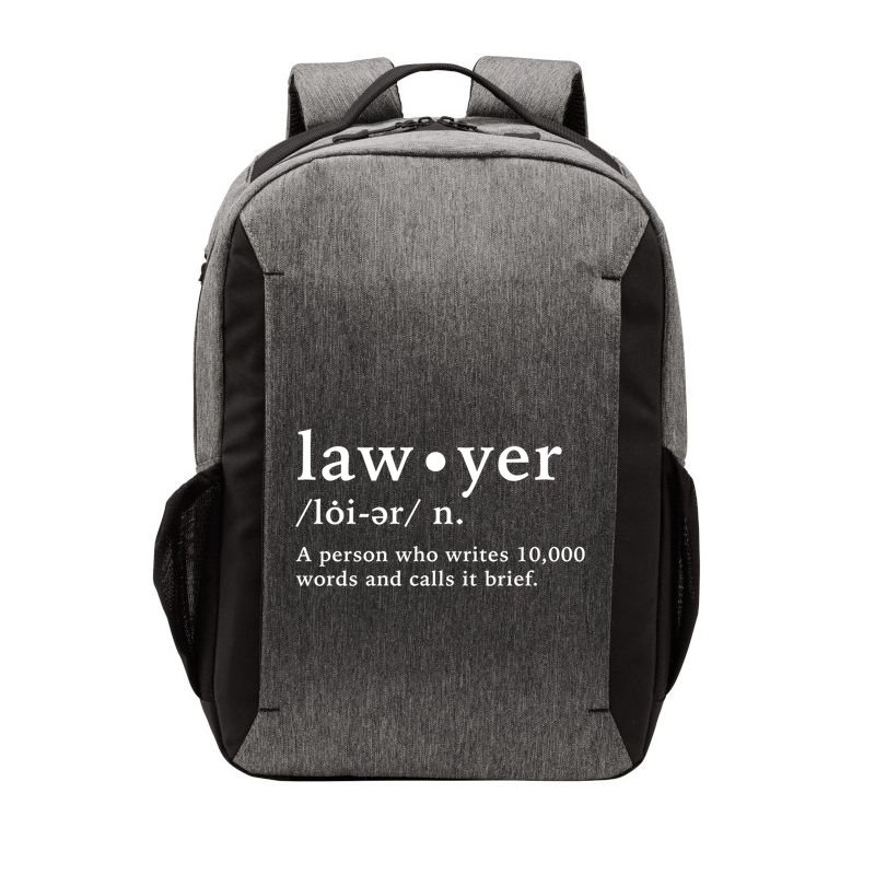 Lawyer Funny Dictionary Definition Cool Gift Vector Backpack