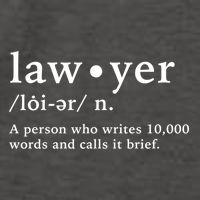 Lawyer Funny Dictionary Definition Cool Gift Vector Backpack