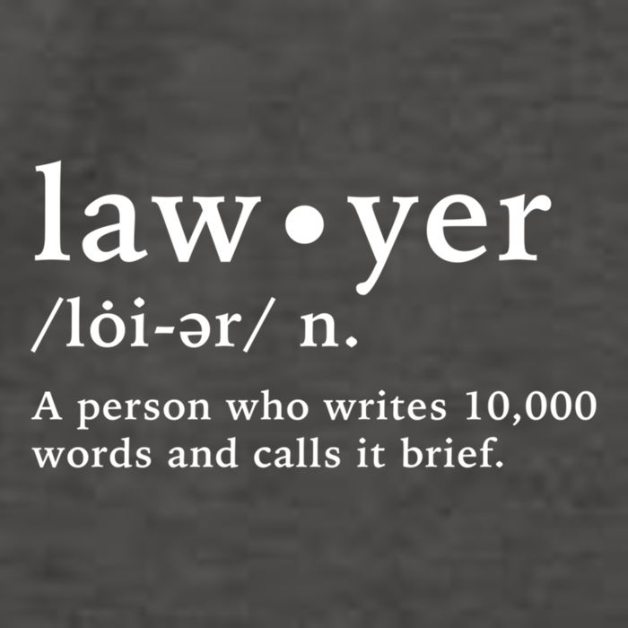 Lawyer Funny Dictionary Definition Cool Gift Vector Backpack