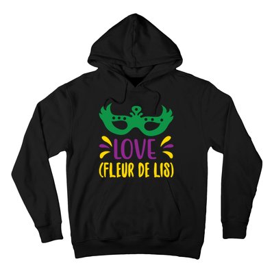 Love Fleur De Lis Hoodie