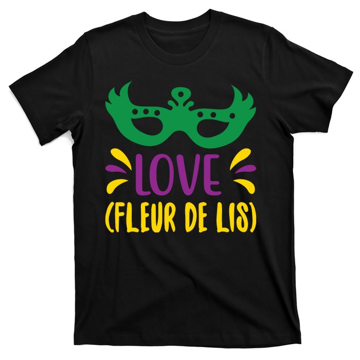 Love Fleur De Lis T-Shirt