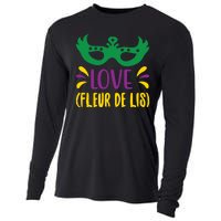 Love Fleur De Lis Cooling Performance Long Sleeve Crew