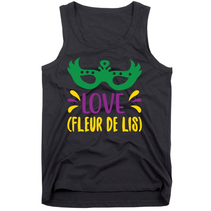 Love Fleur De Lis Tank Top