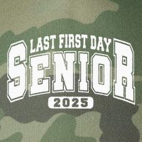 Last First Day Senior 2025 Class Of 2025 Legacy Tie Dye Trucker Hat