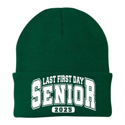 Last First Day Senior 2025 Class Of 2025 Knit Cap Winter Beanie