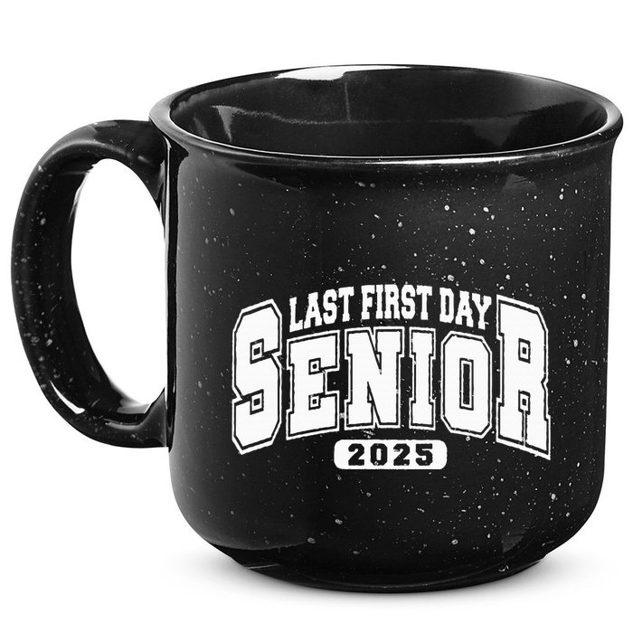 Last First Day Senior 2025 Class Of 2025 15oz Campfire Ceramic Mug