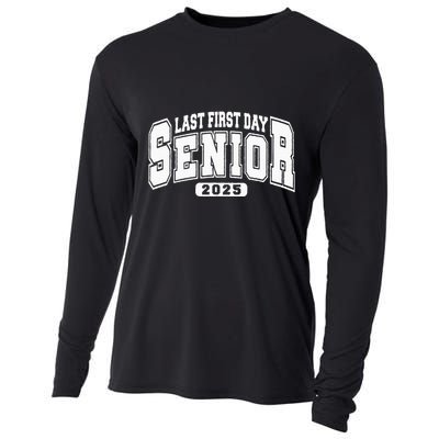 Last First Day Senior 2025 Class Of 2025 Cooling Performance Long Sleeve Crew