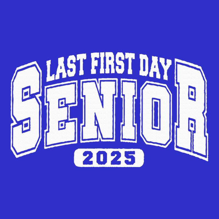 Last First Day Senior 2025 Class Of 2025 Apron