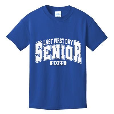Last First Day Senior 2025 Class Of 2025 Kids T-Shirt