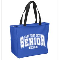 Last First Day Senior 2025 Class Of 2025 Zip Tote Bag