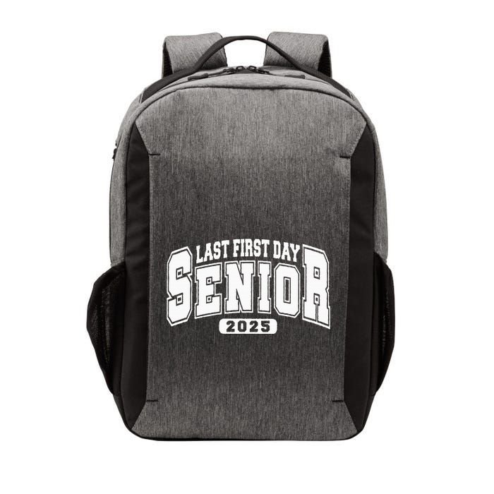 Last First Day Senior 2025 Class Of 2025 Vector Backpack