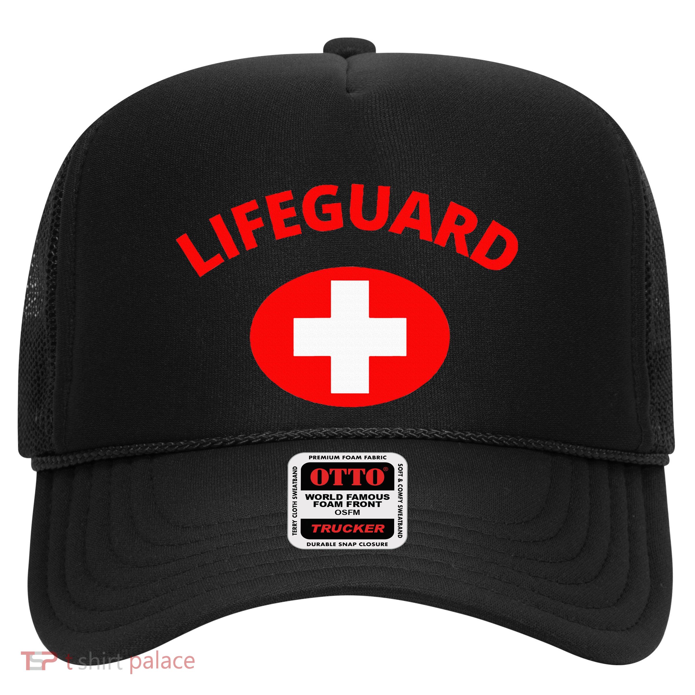 Lifeguard Front Design Trucker Hat