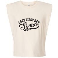 Last First Day Senior 2025 Class Of 2025 Back To School Garment-Dyed Women's Muscle Tee