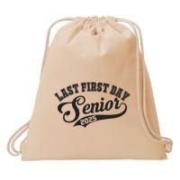 Last First Day Senior 2025 Class Of 2025 Back To School Drawstring Bag