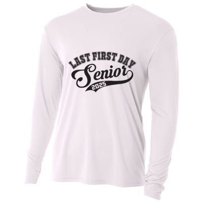 Last First Day Senior 2025 Class Of 2025 Back To School Cooling Performance Long Sleeve Crew