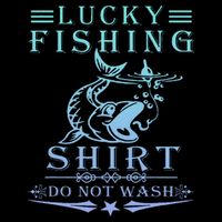 Lucky Fishing Do Not Wash Baby Bodysuit