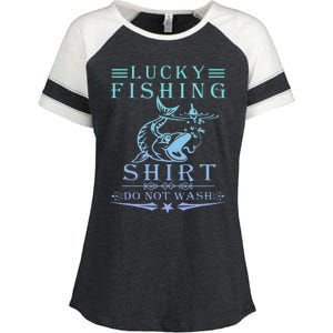 Lucky Fishing Do Not Wash Enza Ladies Jersey Colorblock Tee