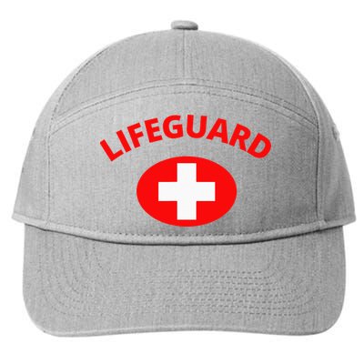 Lifeguard Front Design 7-Panel Snapback Hat