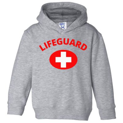 Lifeguard Front Design Toddler Hoodie