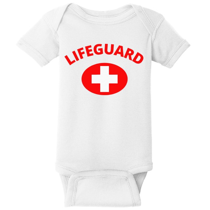 Lifeguard Front Design Baby Bodysuit