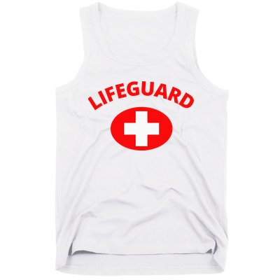 Lifeguard Front Design Tank Top