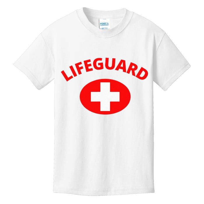 Lifeguard Front Design Kids T-Shirt