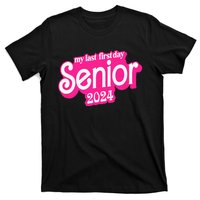 Last First Day Class of 2024 Funny Seniors 2024 T-Shirt