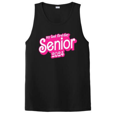 Last First Day Class of 2024 Funny Seniors 2024 PosiCharge Competitor Tank