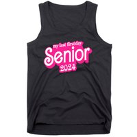 Last First Day Class of 2024 Funny Seniors 2024 Tank Top