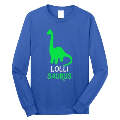 LolliSaurus Funny Dino Dinosaur LolliSaurus Long Sleeve Shirt