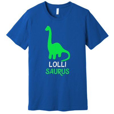 LolliSaurus Funny Dino Dinosaur LolliSaurus Premium T-Shirt