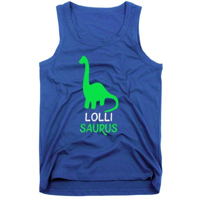 LolliSaurus Funny Dino Dinosaur LolliSaurus Tank Top