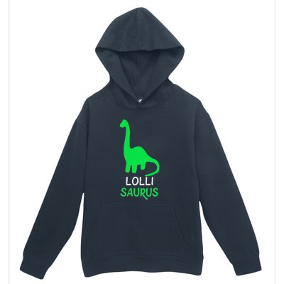 LolliSaurus Funny Dino Dinosaur LolliSaurus Urban Pullover Hoodie