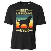 Labrador For  Dad Black Lab Yellow Labrador Retriever Cooling Performance Crew T-Shirt