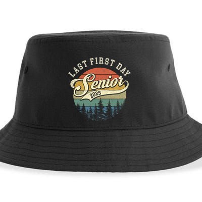 Last First Day Senior 2025 Class Of 2025 Back To School Sustainable Bucket Hat