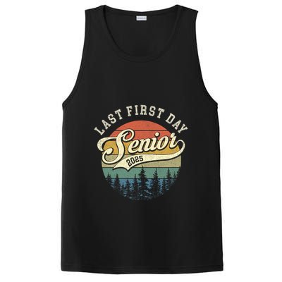 Last First Day Senior 2025 Class Of 2025 Back To School PosiCharge Competitor Tank