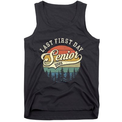 Last First Day Senior 2025 Class Of 2025 Back To School Tank Top