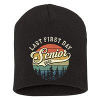 Last First Day Senior 2025 Class Of 2025 Back To School Short Acrylic Beanie