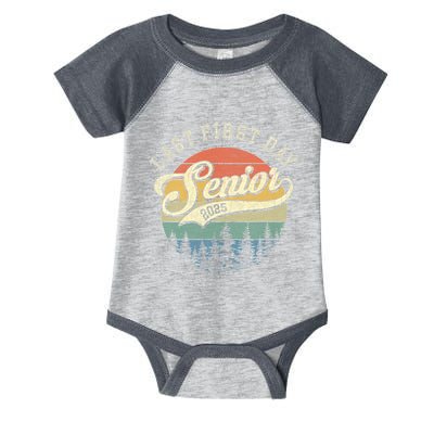 Last First Day Senior 2025 Class Of 2025 Back To School Infant Baby Jersey Bodysuit