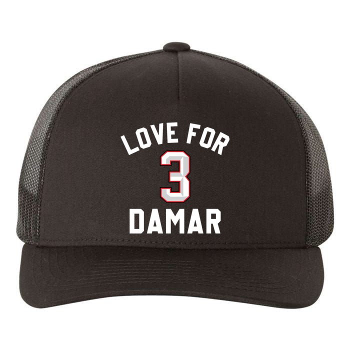 Love For Damar 3 Pray For Damar Yupoong Adult 5-Panel Trucker Hat