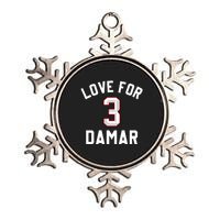 Love For Damar 3 Pray For Damar Metallic Star Ornament