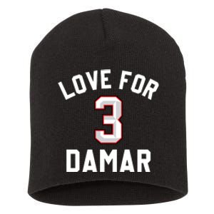 Love For Damar 3 Pray For Damar Short Acrylic Beanie