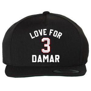 Love For Damar 3 Pray For Damar Wool Snapback Cap